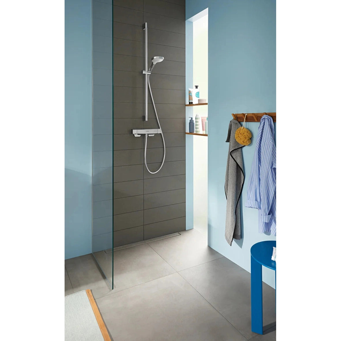 Ducha Hansgrohe Ecostat e termostático - Cromo