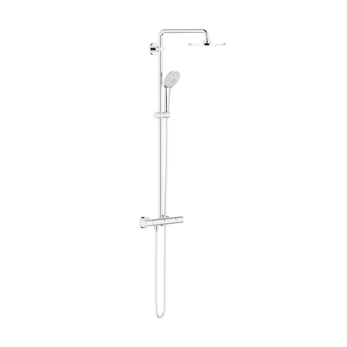 Columna de grifería para ducha termostático Grohe - Cromo