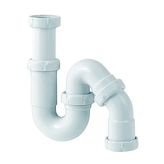 Sifón P vertical Jimten lavabo/bidet 1 1/2" blanco Ømm S-67