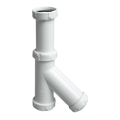 Sifón botella vertical Jimten lavabo/bidet 1 1/4" blanco Ø32mm S-39