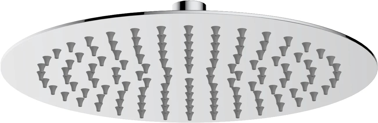Columna de grifería para ducha termostático Stillo Hades cromo rociador mural 2 vías Ø250mm maneral de 3 funciones