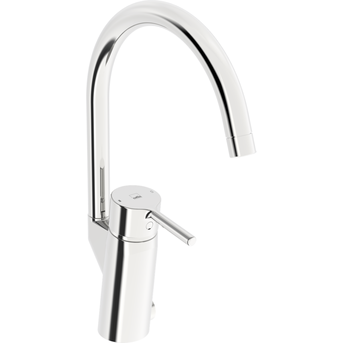 Grifo de cocina Oras 2839FN-107 - Con válvula electrónica para lavavajillas - Cromo