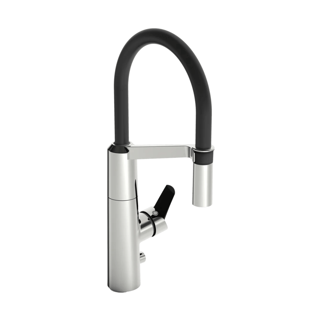 Grifo de cocina Oras Optima 2739F - Con válvula electrónica para lavavajillas -Cromo